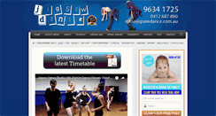 Desktop Screenshot of jigsawdance.com.au